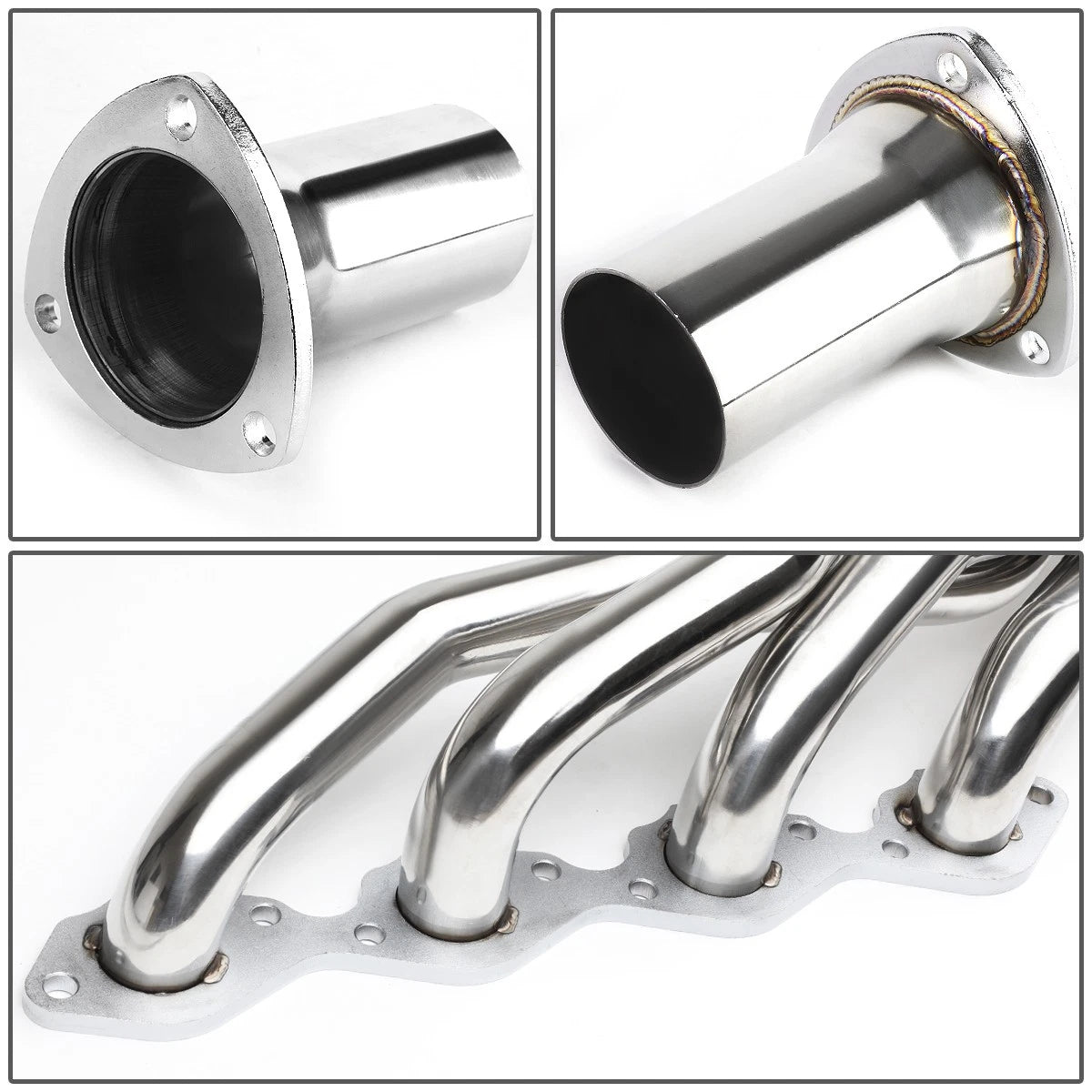 Stainless Exhaust Manifold Shorty Race Header for Big Block 396/402/427/454/502