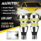 AUXITO T15 LED Reverse Back Up Light Bulb for (921, 912, W16W, 904, 906)
