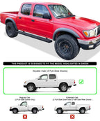 iBoard Running Boards for Toyota Tacoma Double Cab (2001-2004)