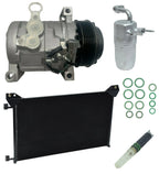 A/C Compressor Kit w Condenser for GMC Sierra 3500 HD 6.6L (2012)