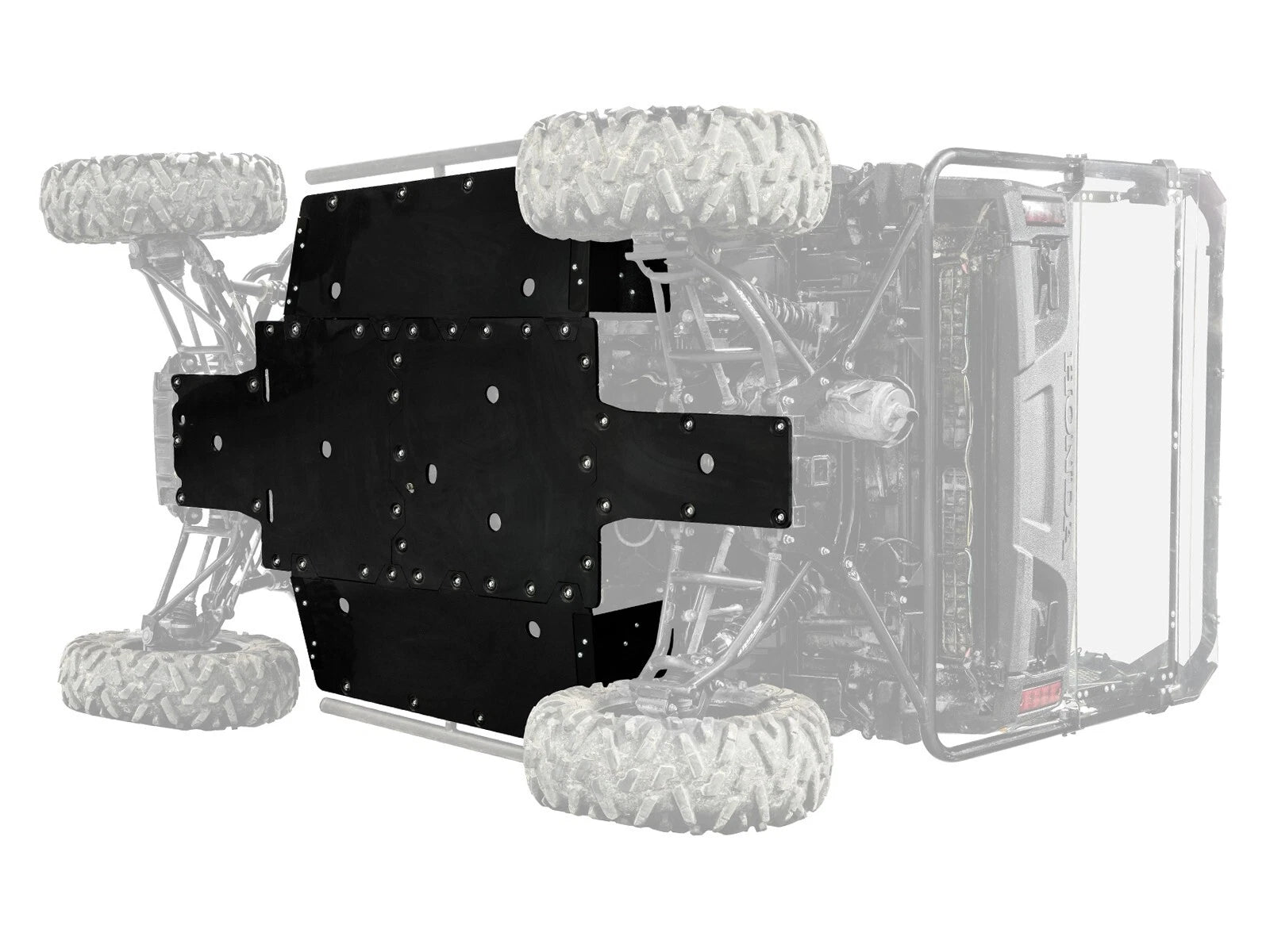 Heavy Duty 1/2" Full Skid Plate for Honda Pioneer 700-4 (2014–2023)