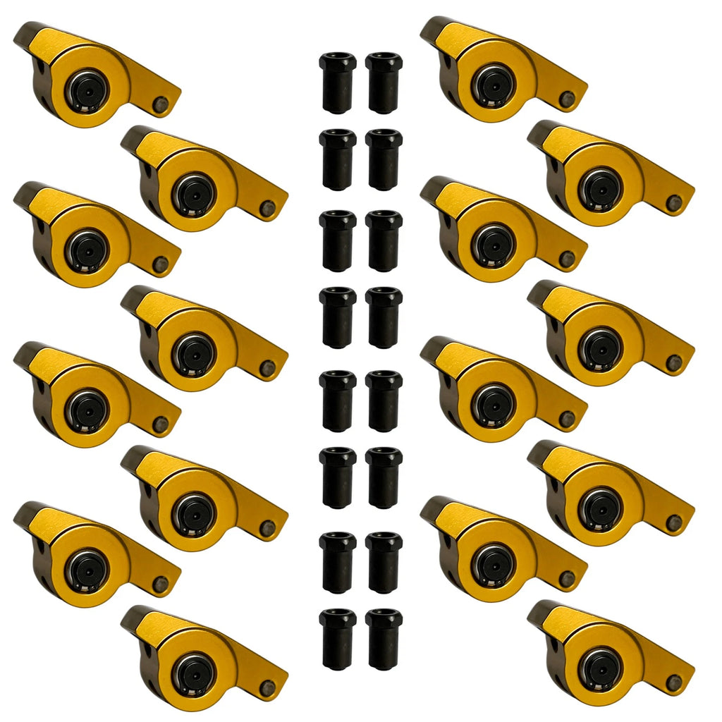 Set of 1.5 Ratio Roller Rocker Arms for Chevy SBC Gen I (1960–1985)