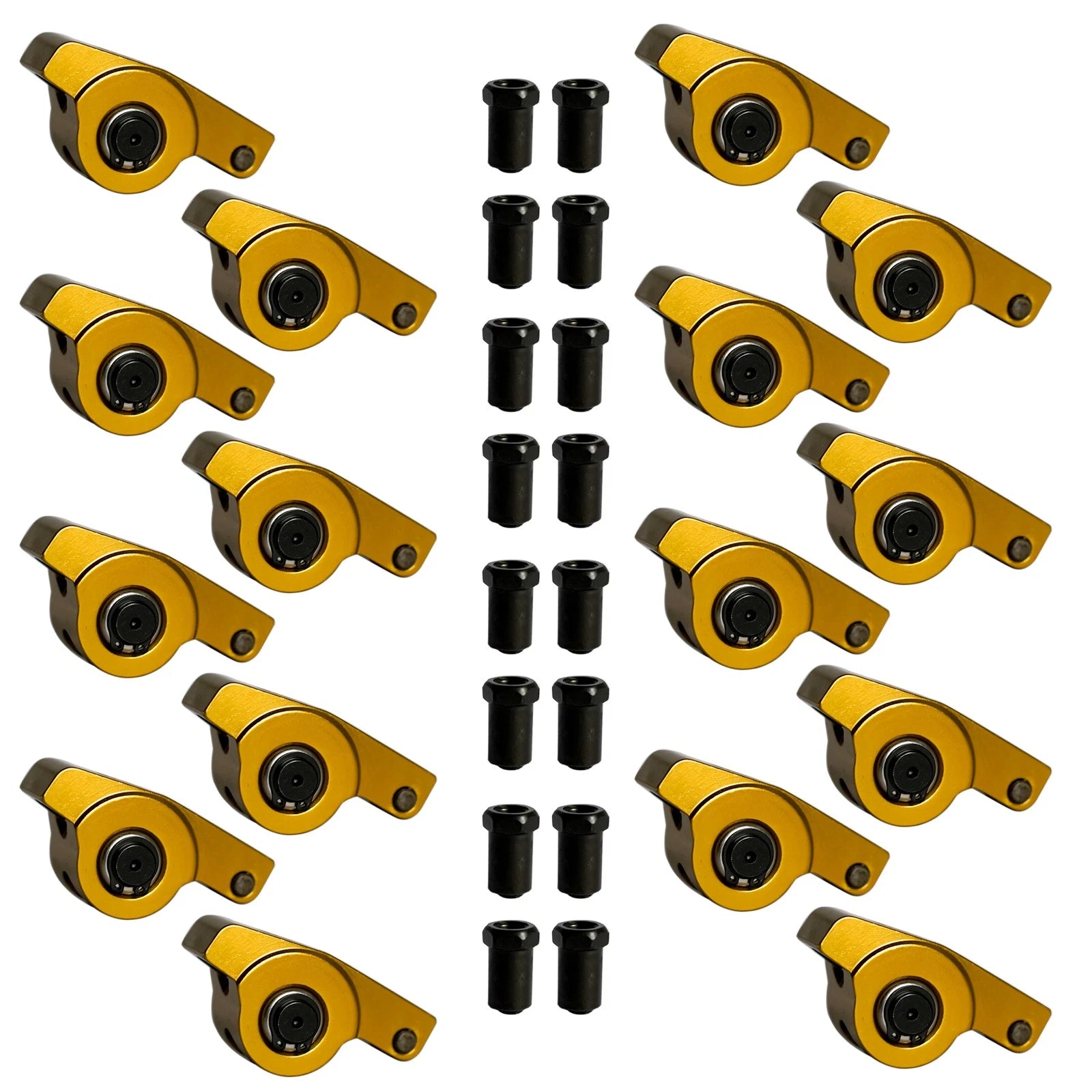 Set of 1.5 Ratio Roller Rocker Arms for Chevy SBC Gen I (1960–1985)