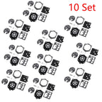 Set of 10 Carburetor Diaphragm Kits for Stihl 015 015AVE (K10-HDC)