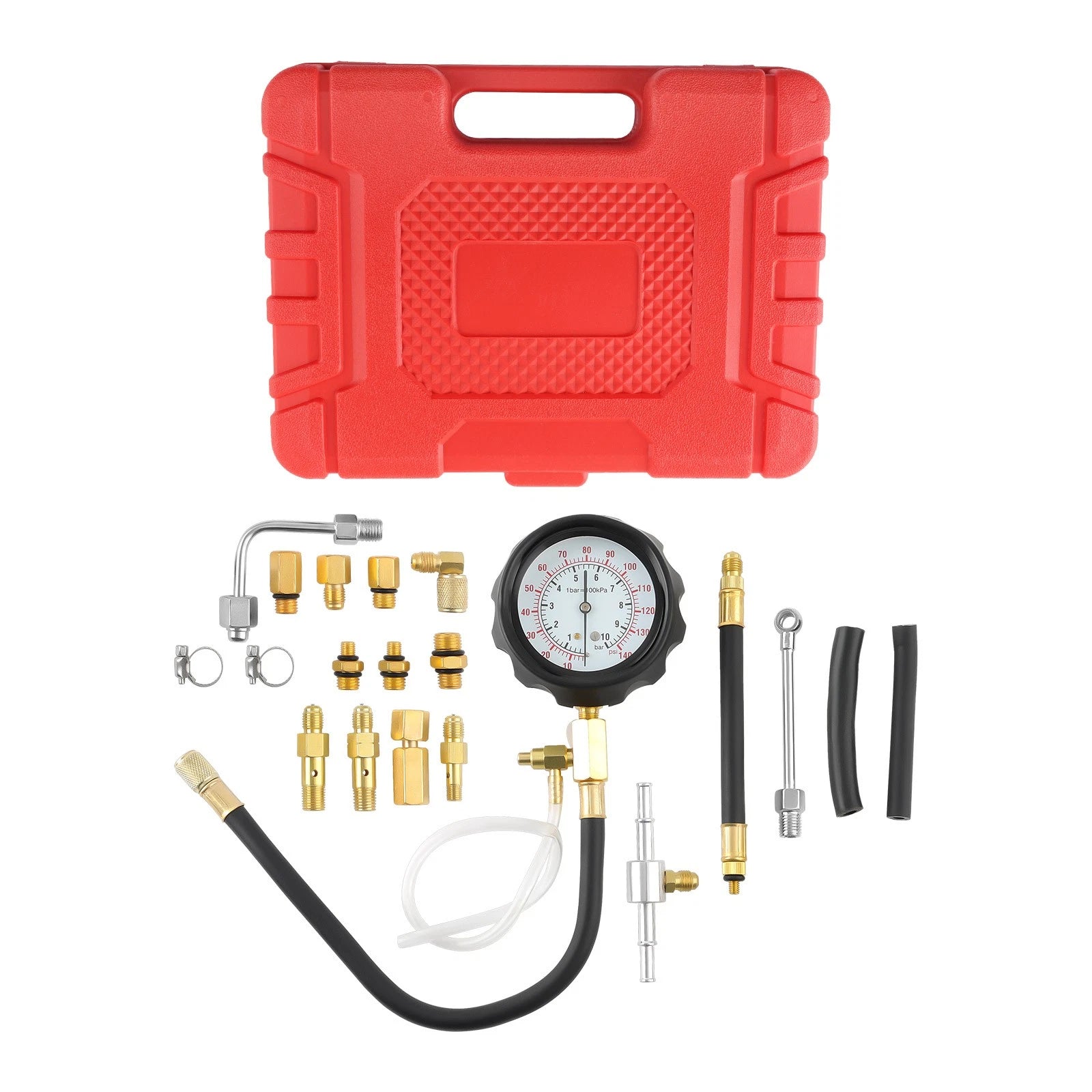 Fuel Injection Pressure Tester Set for Universal Vehicles
