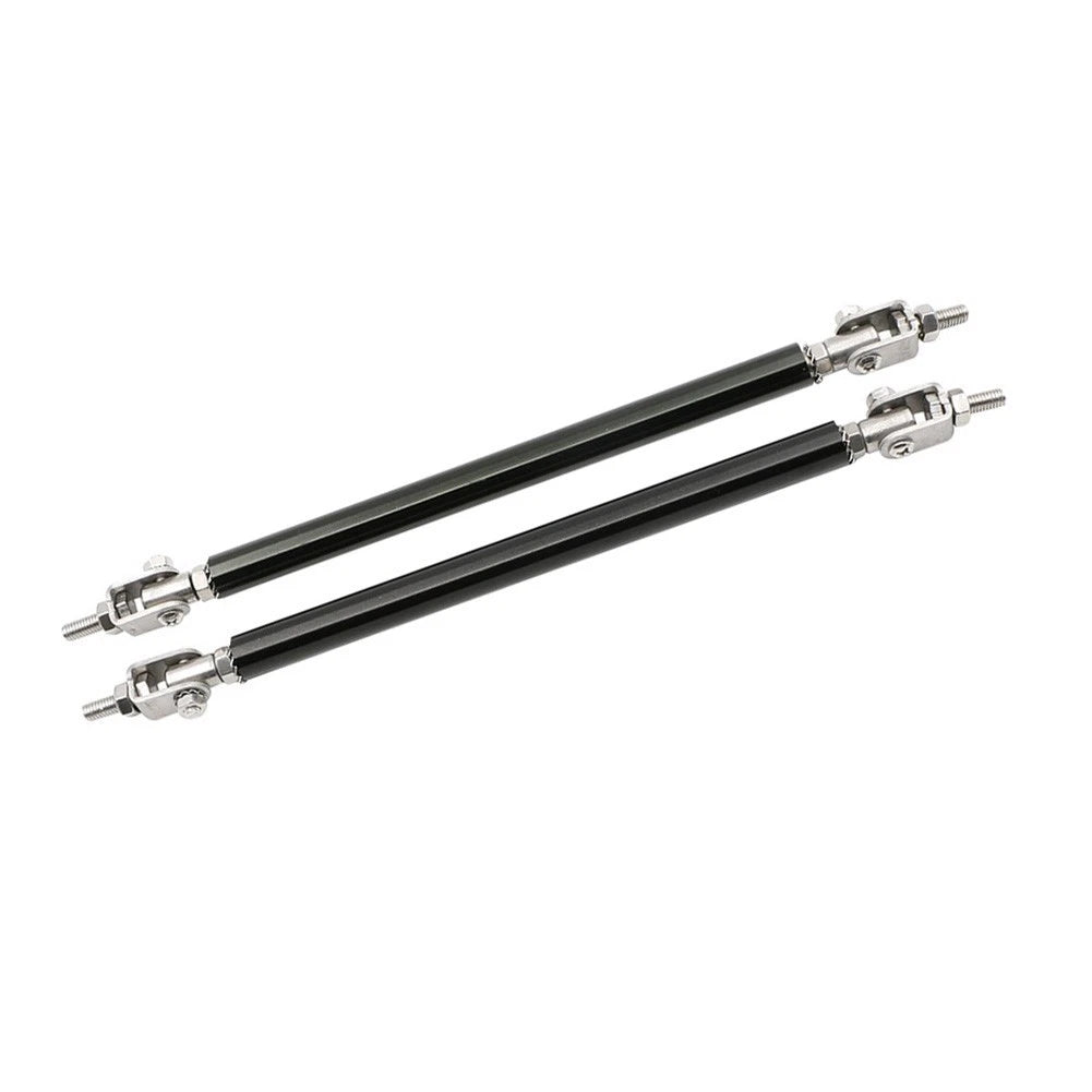 150mm Black Support Bar for Ford Front Lip Splitter (Compatible)