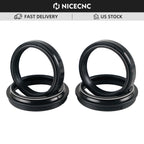 Front Fork Seals & Dust Seal for Suzuki RMZ250 RMZ450 (2004–2017, 2013–2014)