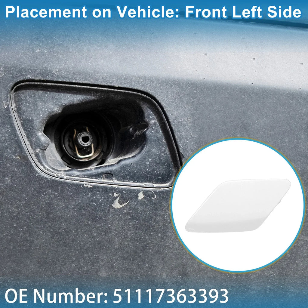 Front Left Washer Nozzle Cover Cap for BMW 428i (2014-2016)