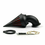 Black Spike Air Cleaner Intake Filter for Harley Touring Softail Dyna