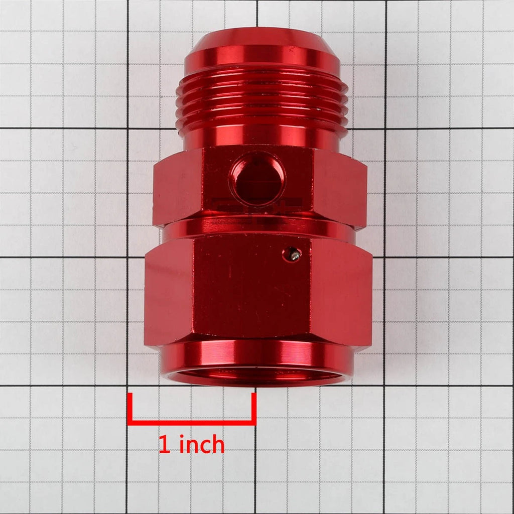 16AN Male-Female Union Fitting Adapter for AN16 (1/8" NPT Port)