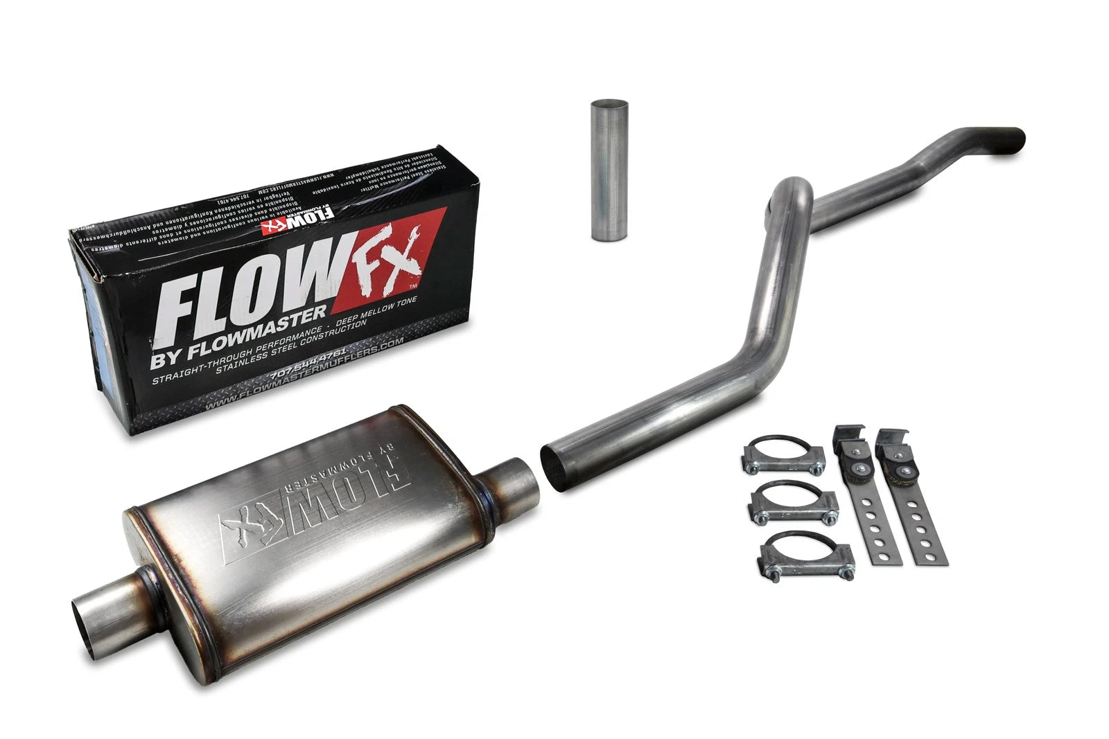 2.5" Aluminized Exhaust Kit for Jeep Cherokee XJ 4.0L (1984–2001) Flowmaster FlowFX