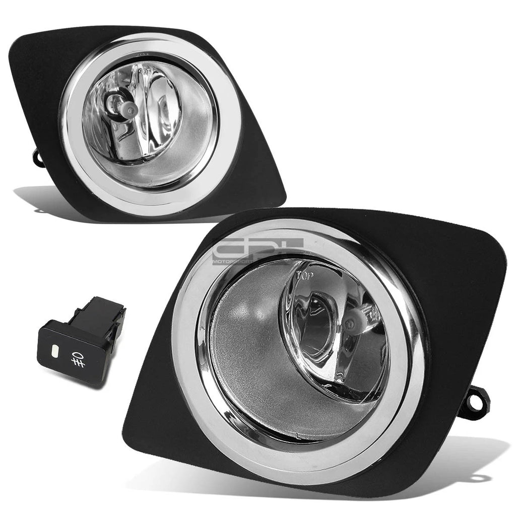 Fog Lights Set of 2 with Bezel & Switch for Toyota RAV4 (2009–2012)