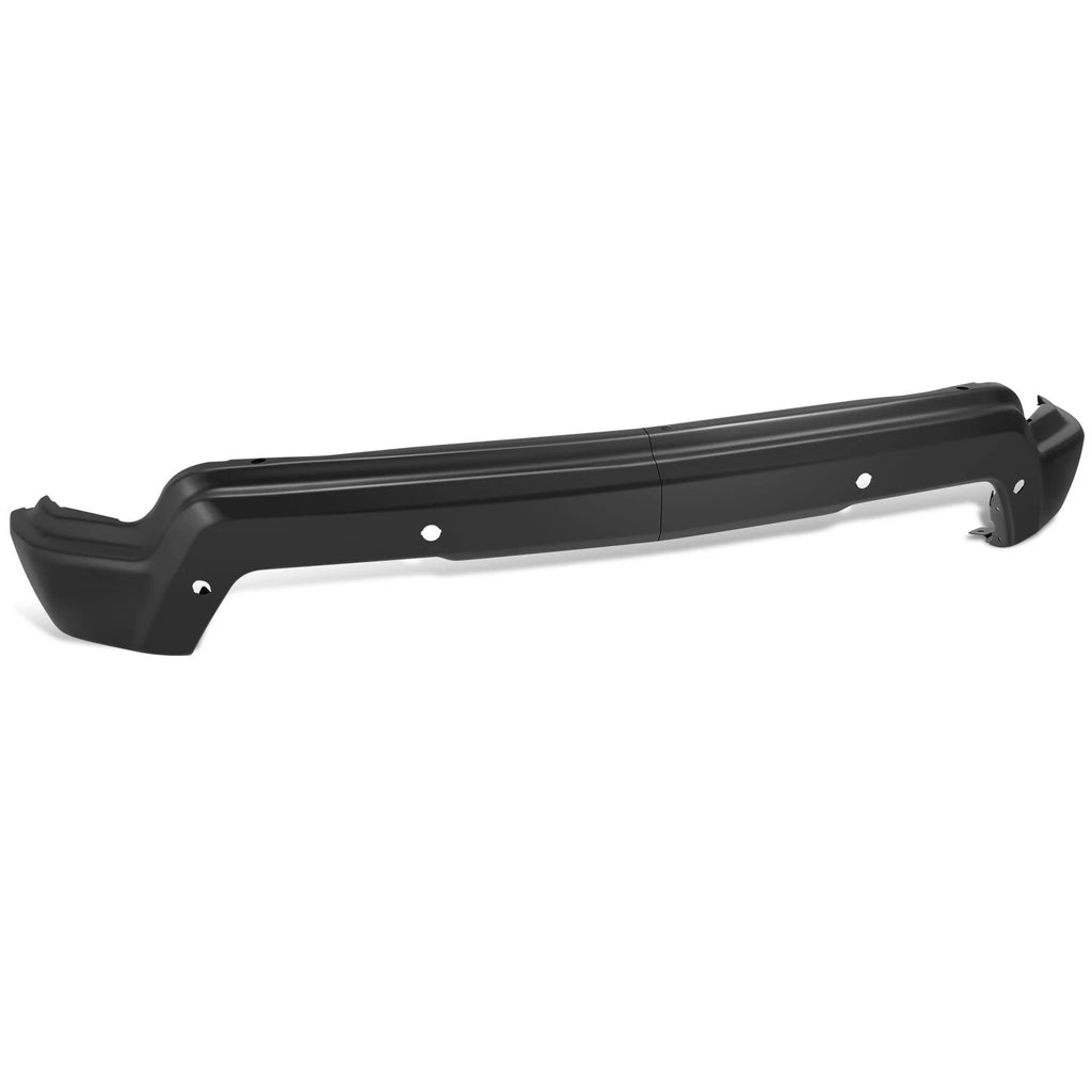 Front Bumper Face Bar for Chevrolet Silverado 1500 (2022–2025) - Black, Sensor Hole