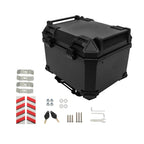 45L Waterproof Black Trunk Tail Box for Motorcycle