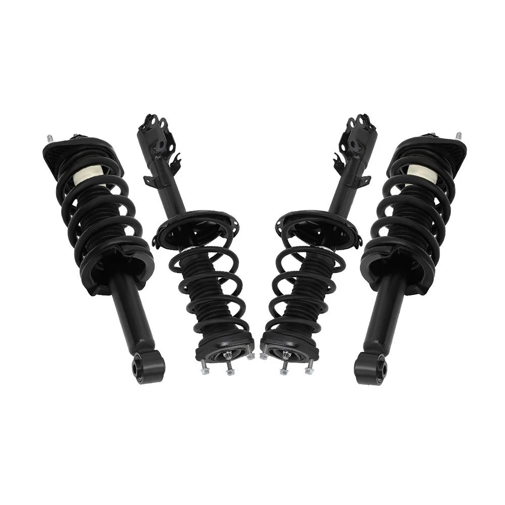 Set of 4 Complete Struts with Coil Springs for Honda CR-V (2012–2014)