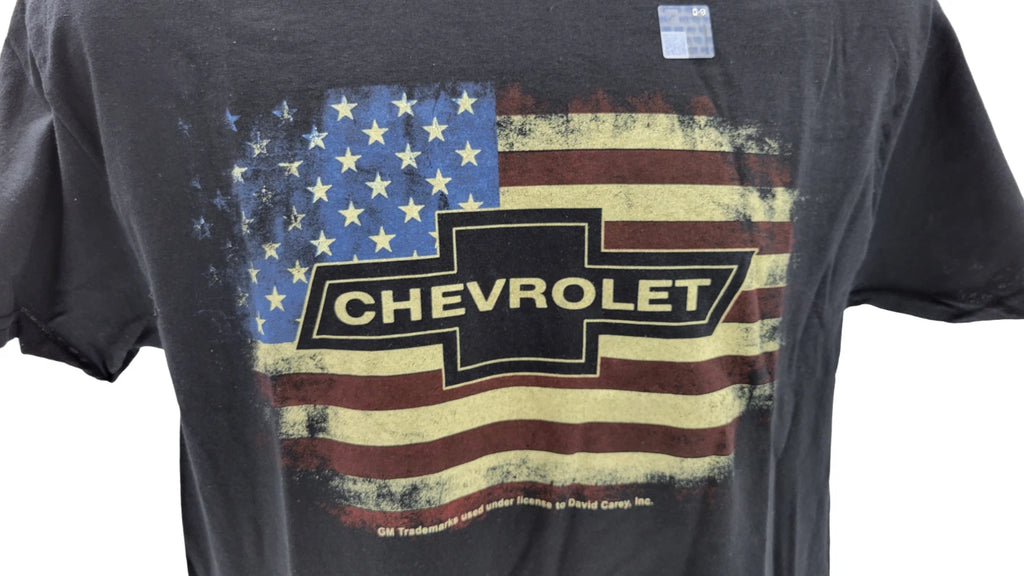 Replacement Black T-Shirt with Chevrolet Bowtie Emblem for Chevrolet Owners (2020–2026)
