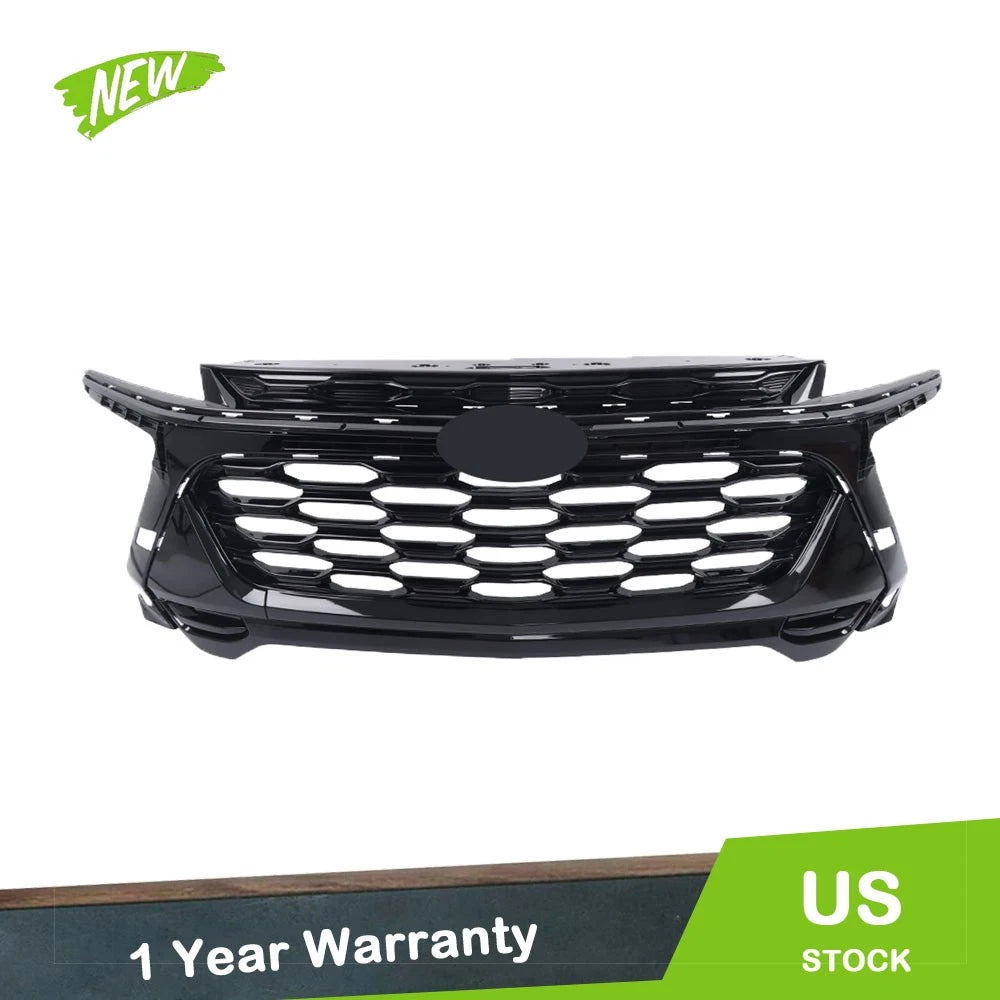 Front Bumper Grille Assembly for Chevrolet Trax ACTIV (2024–2025) Gloss Black