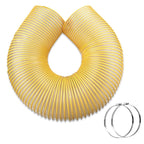 6' 8" Leaf Vac Vacuum Grass Catcher Flex Hose for DR Agri Fab Trac Vac