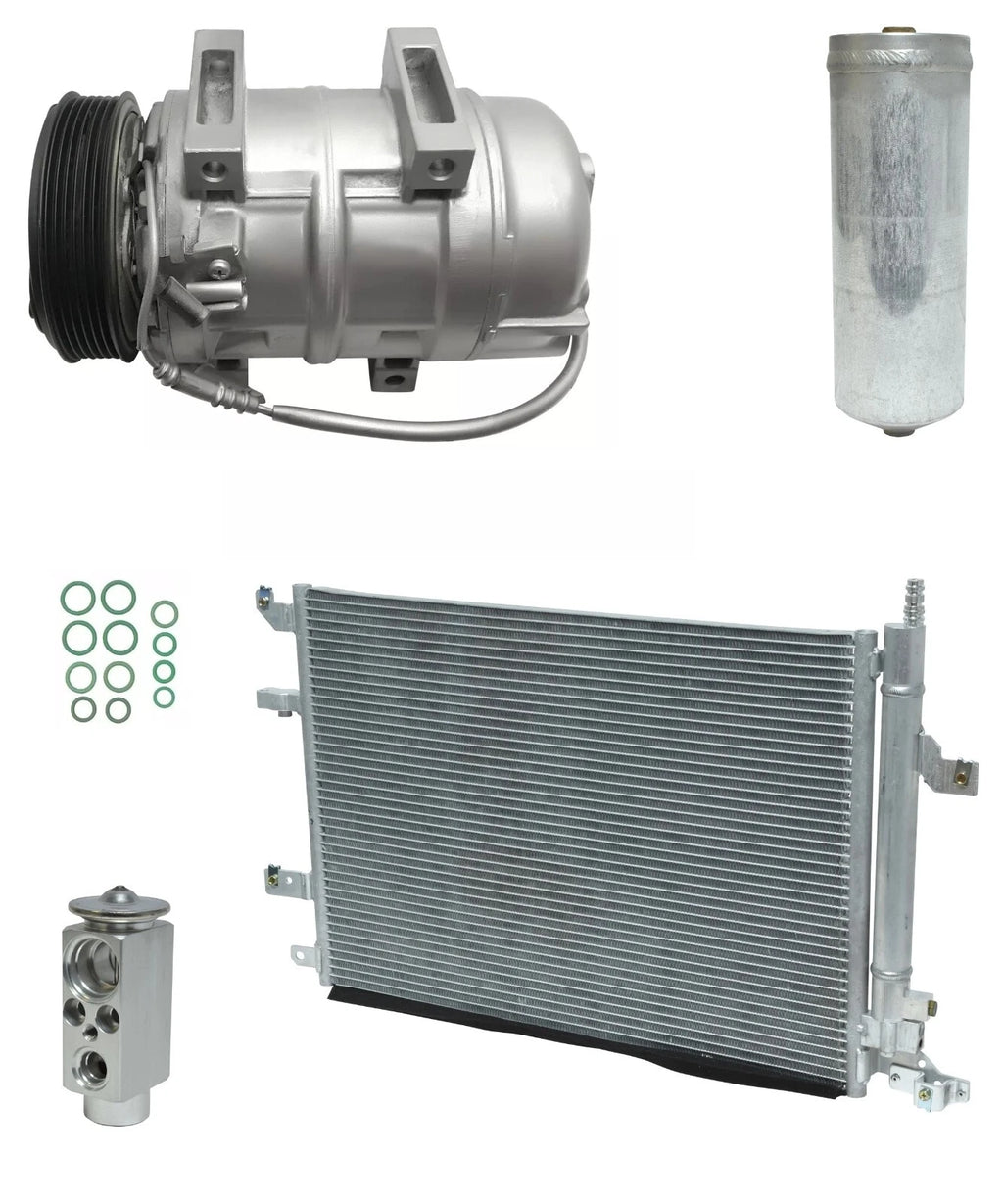A C Compressor Kit With Condenser for Volvo S80 2.5L Turbo (2006)