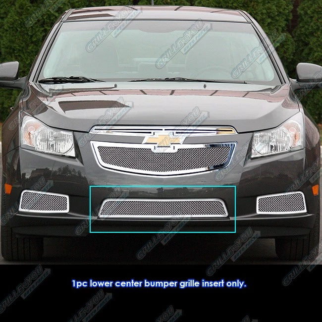 Stainless Steel Chrome Mesh Grille Insert for Chevy Cruze (2011–2014)