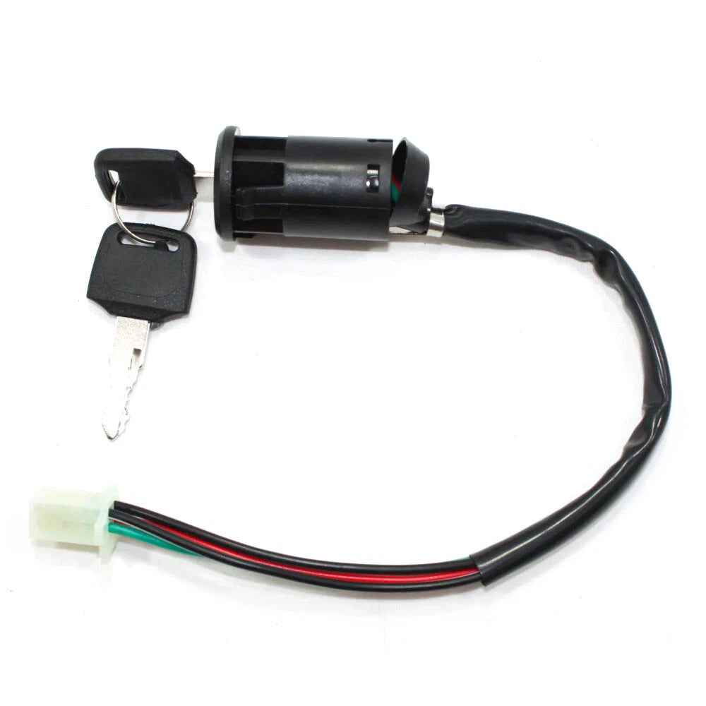 4 Wire Ignition Key Switch for 50cc 110cc 125cc 250cc Pit Quad Dirt Bike ATV