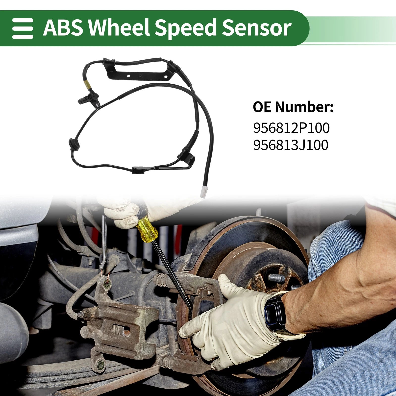 ABS Wheel Speed Sensor No. 956812P100/956813J100 for KIA Sorento (2011–2012)