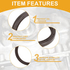 1 Pc Crankshaft Oil Seal for Subaru Impreza (1996–2010) No. 806786040/806786010