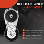 Belt Tensioner Assembly for Ford Ranger, Mazda B2300, B2500 (1992–2011)