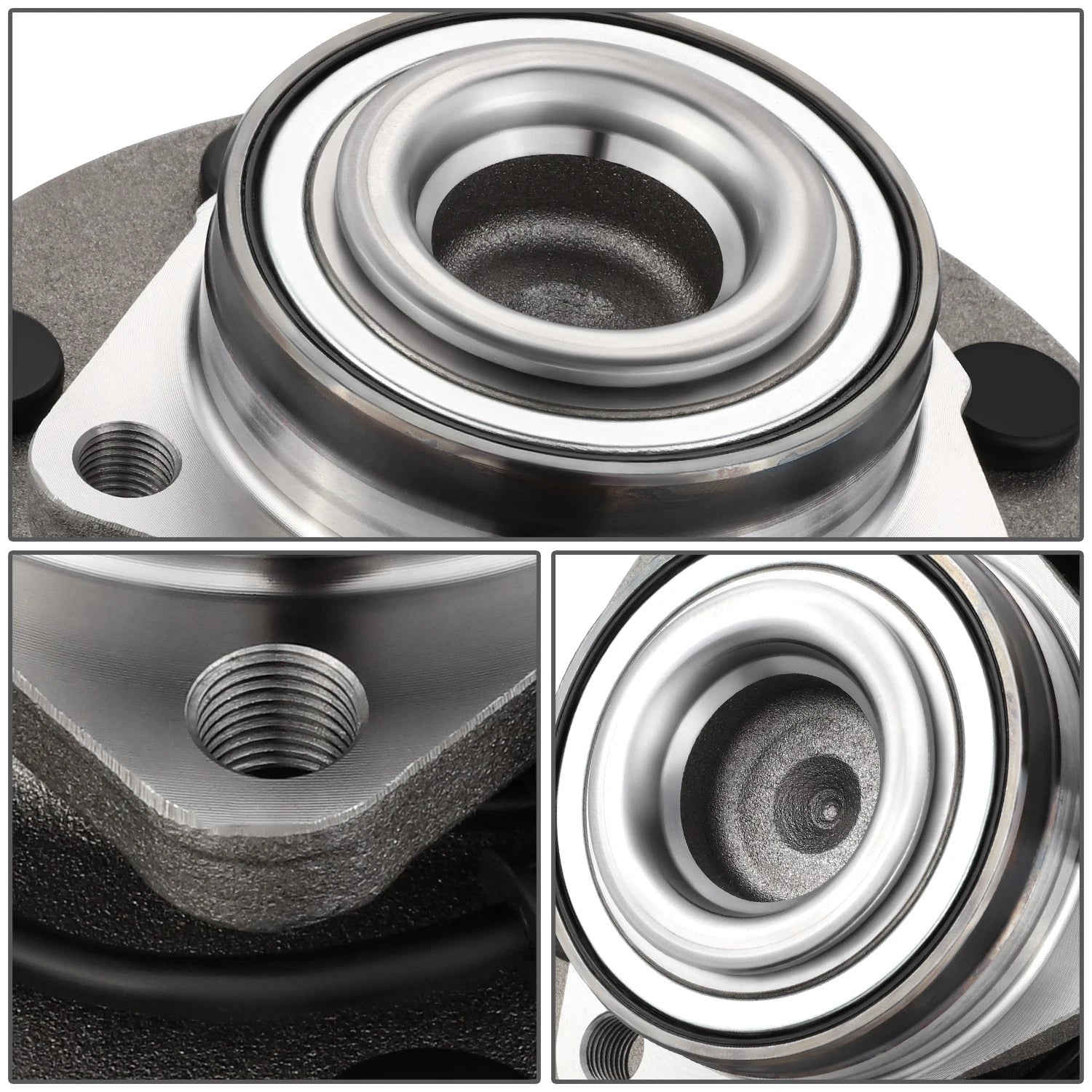 Front Wheel Bearing Hub w/ ABS Sensor for Dodge Ram 1500 2500 3500 (2006–2008)