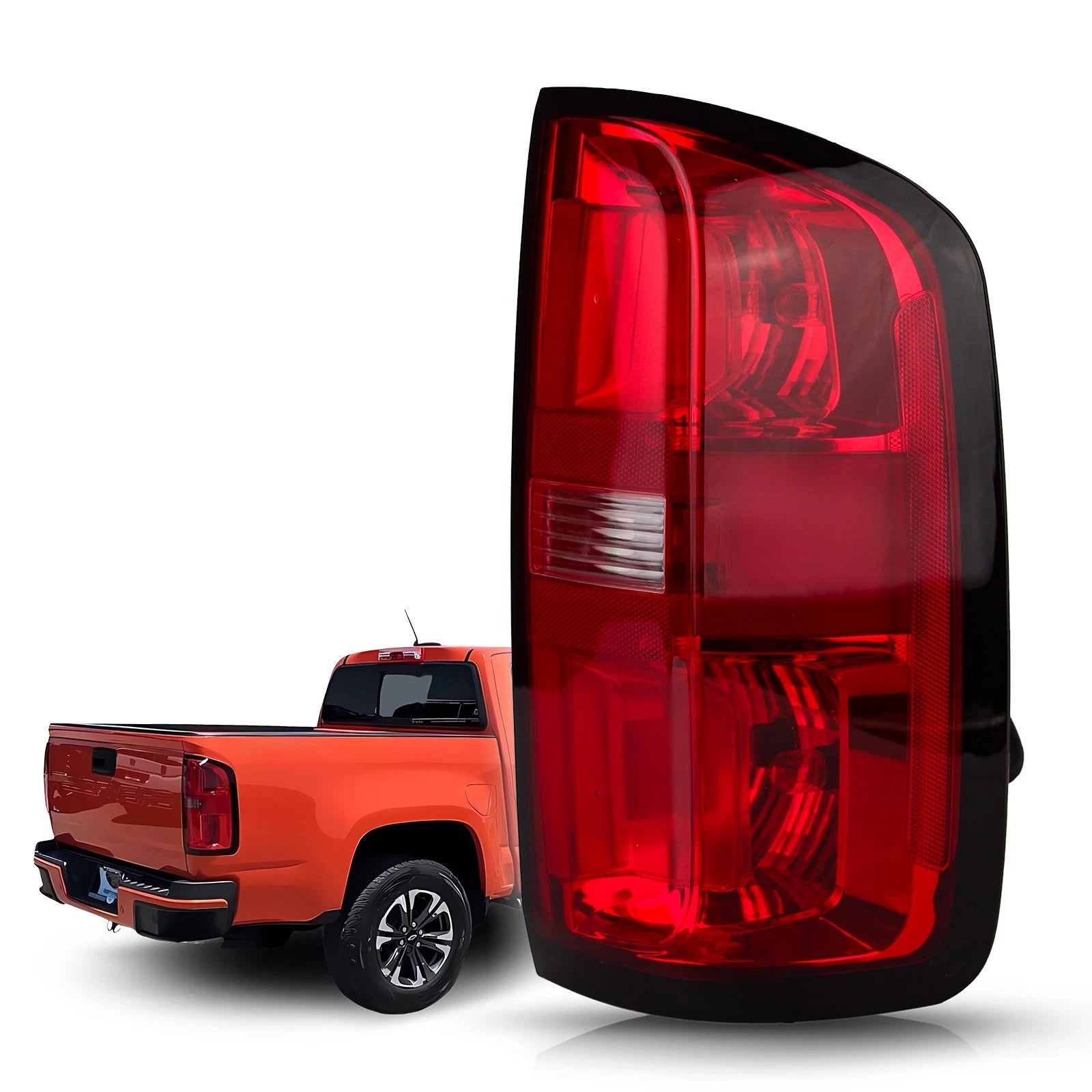 Halogen Taillight for Chevy Colorado (2015–2022) RH W/Bulbs & Wire