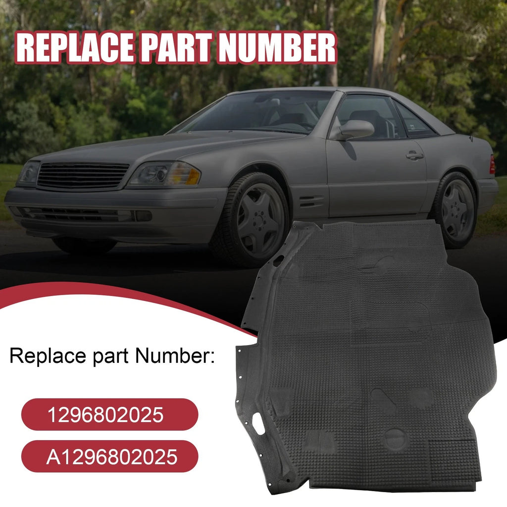 Hood Insulation Pad for Mercedes SL320 SL500 SL600 (1994–1997)