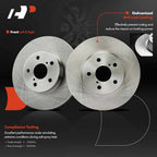 Disc Brake Rotors Front for Toyota RAV4 (1996-1999)