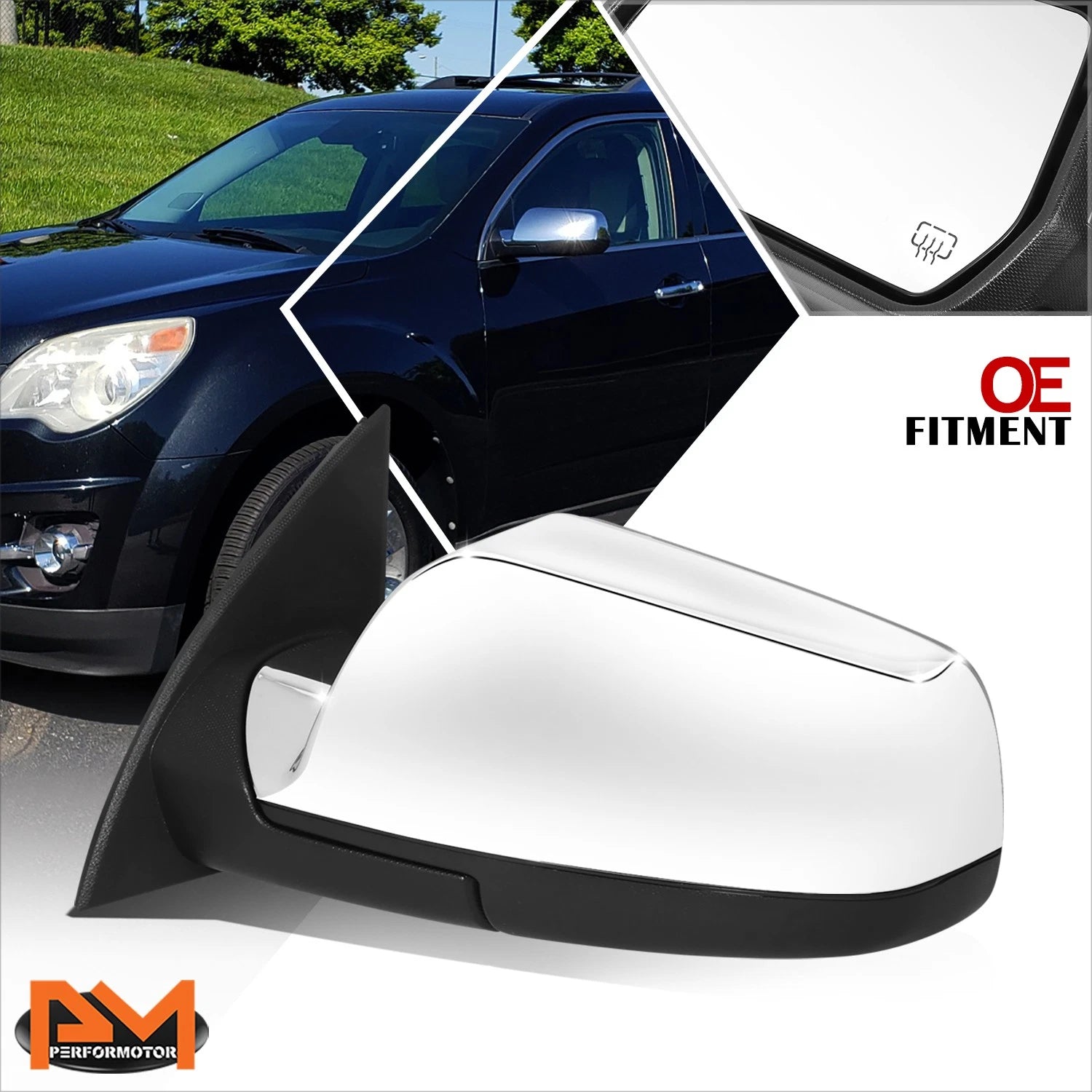 Headlight Lamps for Dodge Charger (2006–2010) Chrome Housing Clear Lens