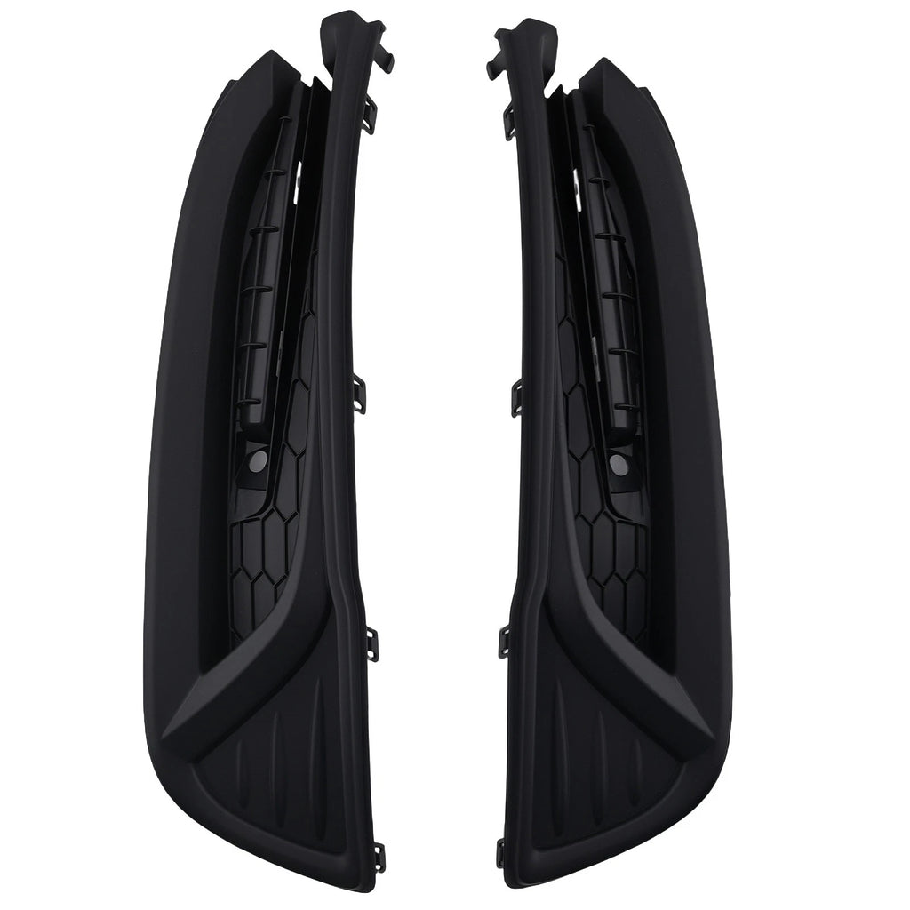 Set of 2 Front Bumper Fog Light Grille Covers for Honda Civic 2013–2015