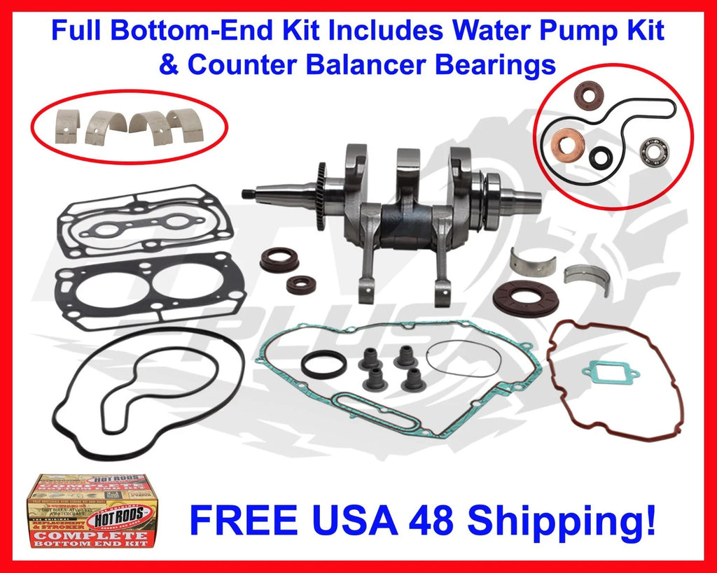 Crankshaft Full Bottom End Rebuild Kit for Polaris Sportsman 700 (2002–2009)
