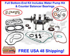 Crankshaft Full Bottom End Rebuild Kit for Polaris Sportsman 700 (2002–2009)