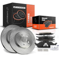 Front Disc Brake Rotors & Ceramic Pads for Mercedes-Benz ML320 (1998–2003)