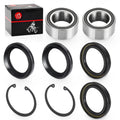 Rear Wheel Bearings w/ Seals Kit for Honda Rincon (2006–2023)