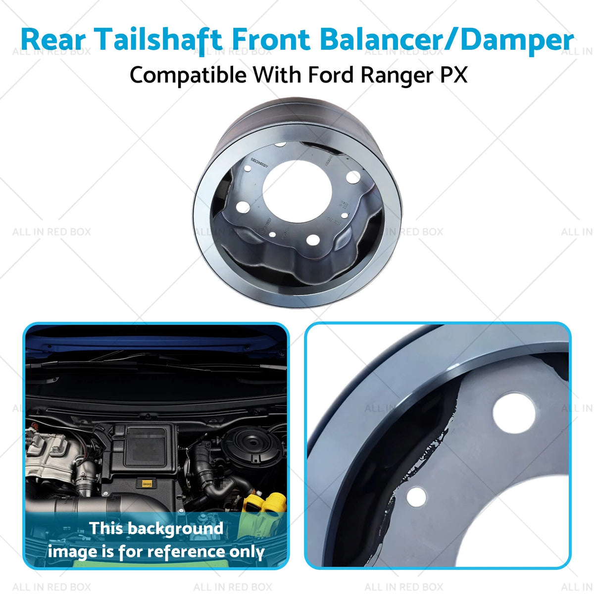 Rear Tailshaft Front Balancer/Damper for Ford Ranger PX (2011–2021) AB394C025