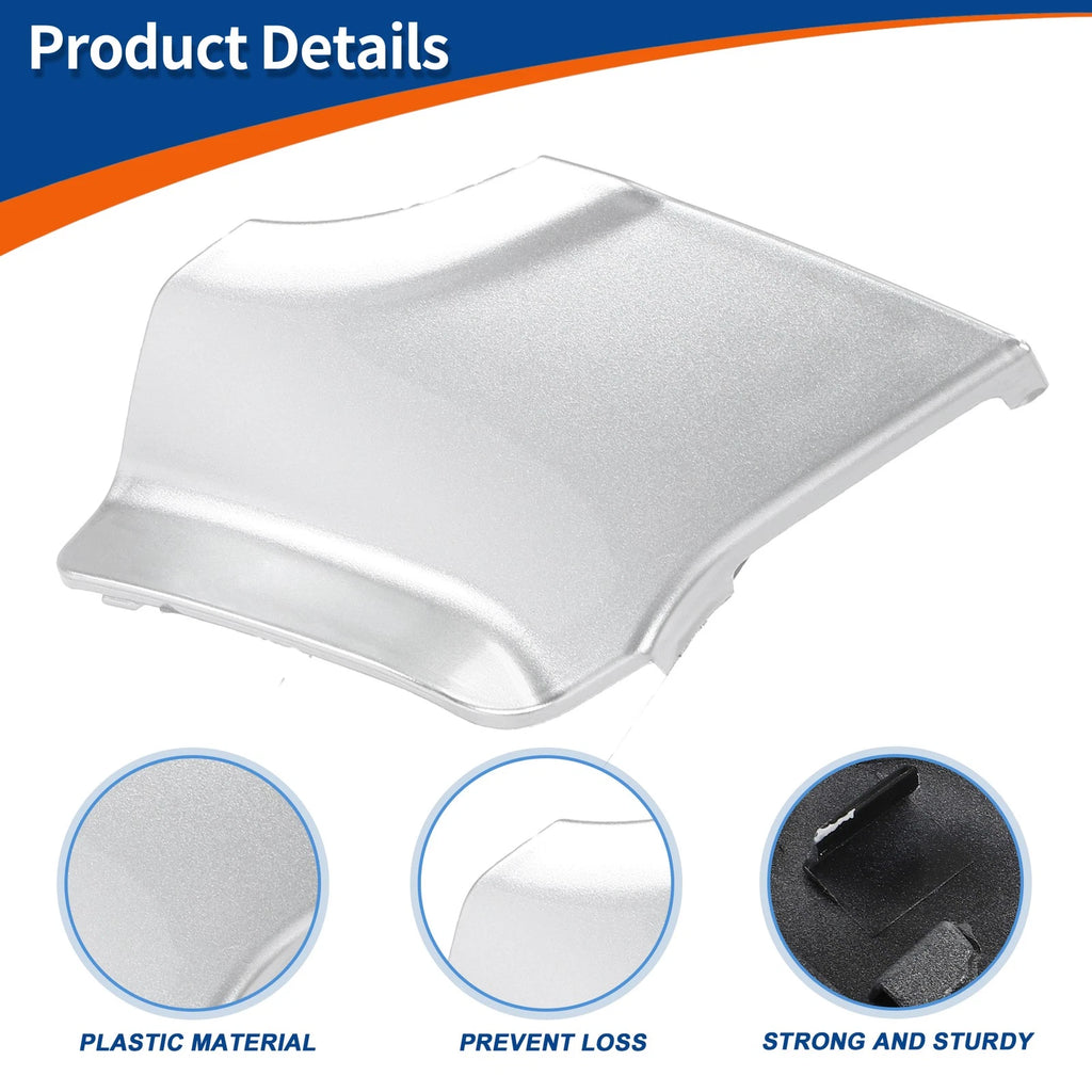 Tow Hook Cover for Mercedes-Benz CLS (2012–2018) No.A2188850326 Silver Tone
