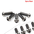 Set of 5 Rear Brake Disc Rotor Screw Retaining Bolts for BMW S1000RR F650/700/750