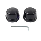 Set of 4 Front Axle Cap Nut Covers for Harley Touring Road King Electra Glide (2000–2007)