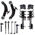 10pcs Front Quick Struts Control Arms Tie Rods Kit for Nissan Sentra (2007–2012)