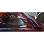 Stainless Steel Fender Caps w Yellow LED for Dodge Challenger (2008–2019)