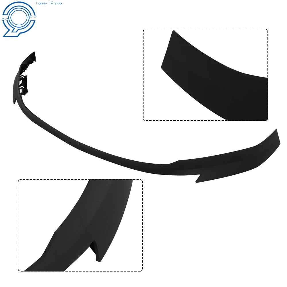 Front Bumper Air Deflector for GMC Acadia (2020–2023) Black