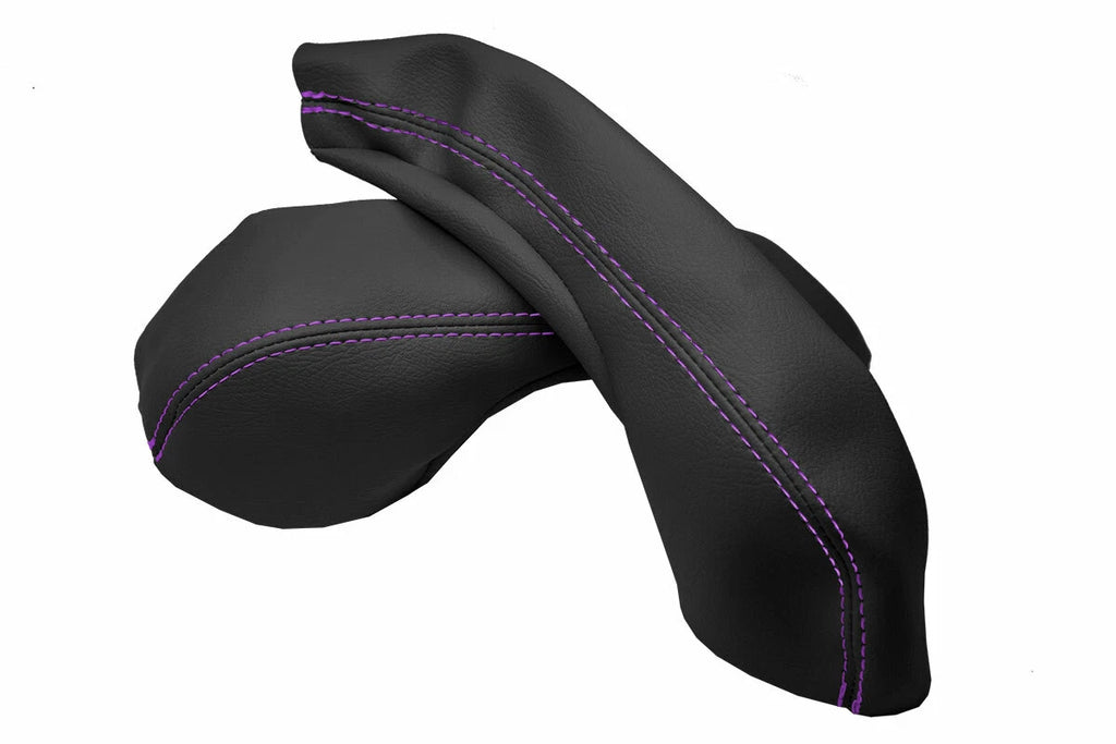 Rear Handle Door Armrest Panel Cover for BMW E28 (1982–1988) Purple Stitch