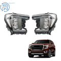 Set of 2 LED Headlights for GMC Yukon (2021–2023)