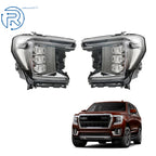 Set of 2 LED Headlights for GMC Yukon (2021–2023)