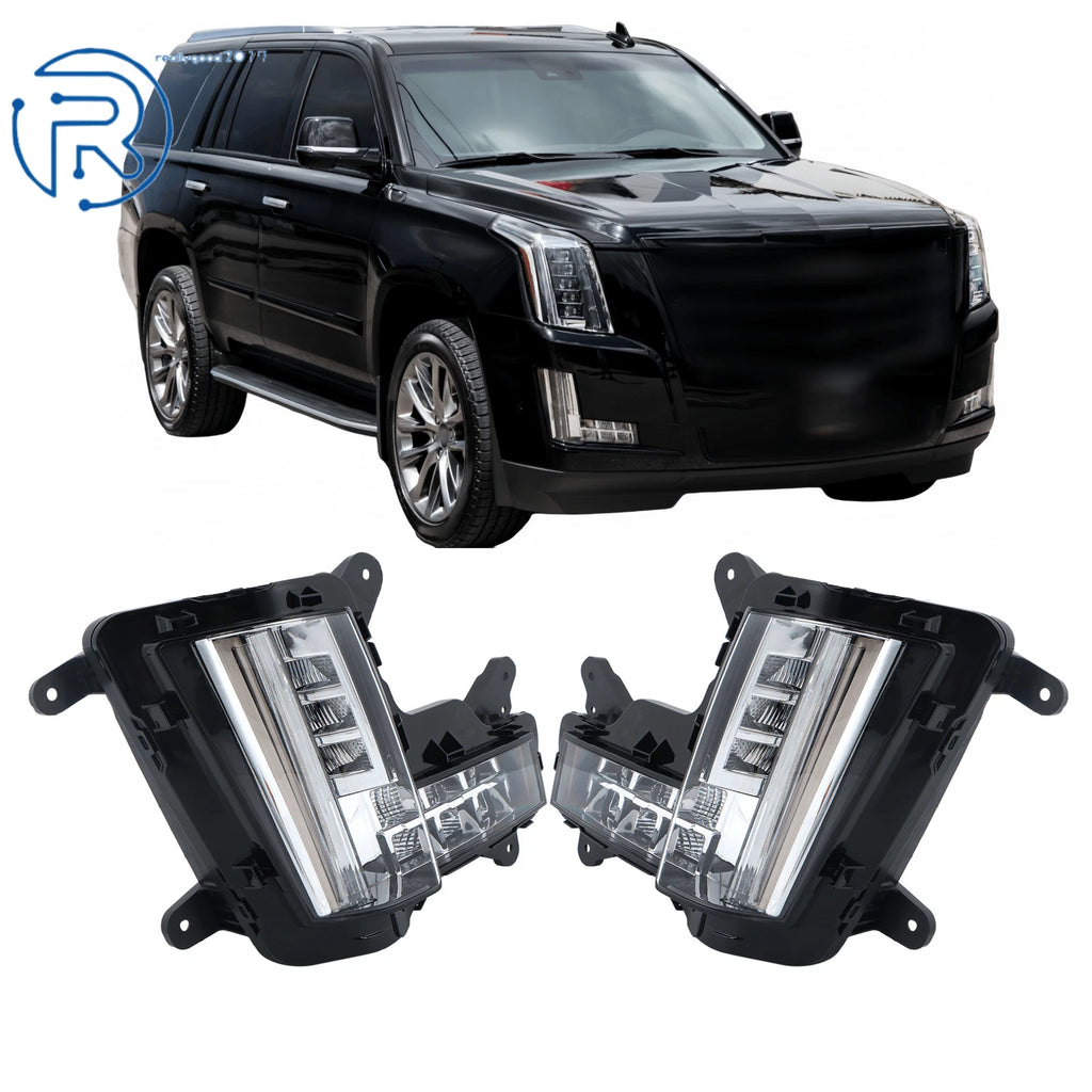 Set of 2 Front LED Fog Lights for Cadillac Escalade (2015–2020)
