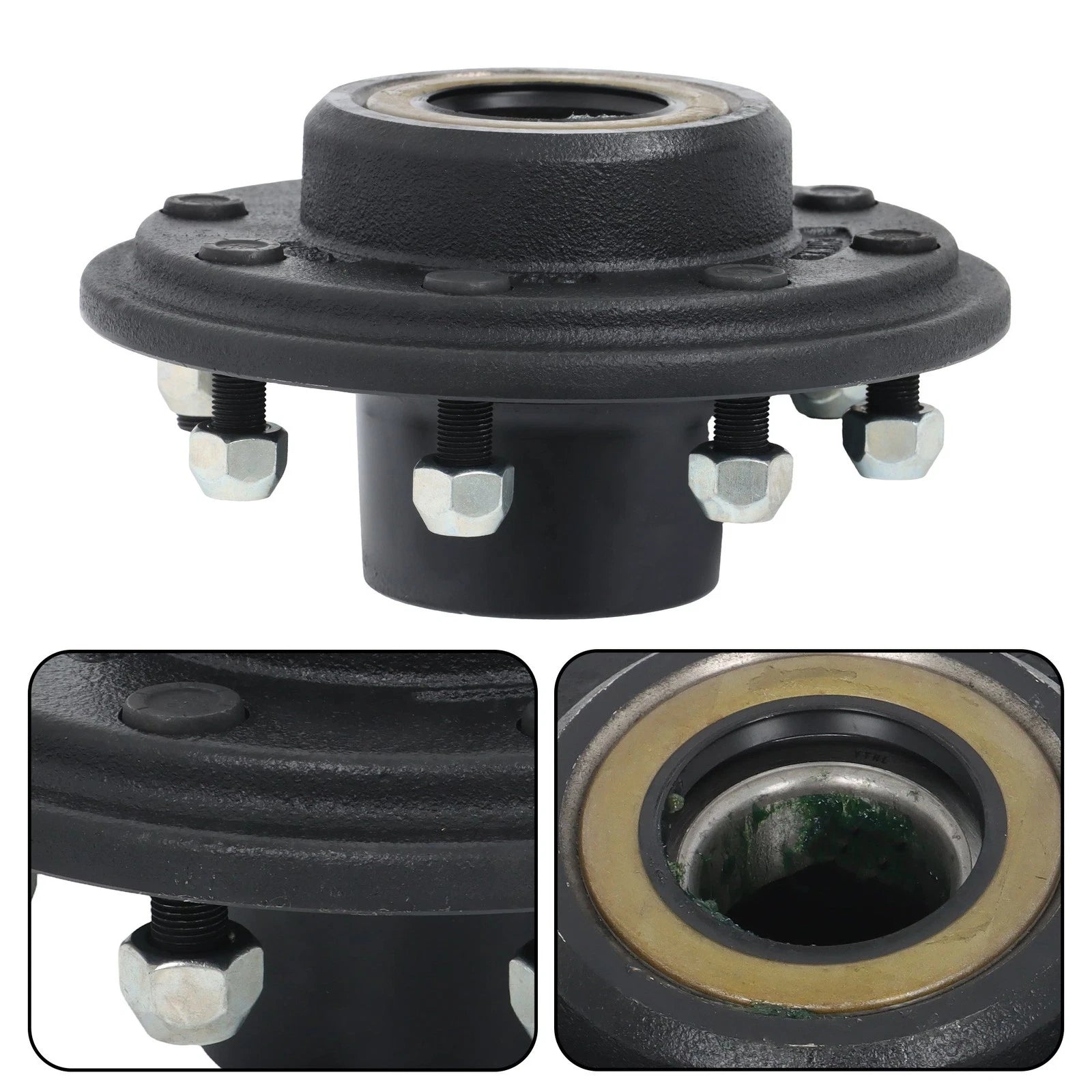 Trailer Axle with Bearing Kit for 7000lb Trailer (8 on 6.5)
